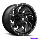 ホイール 4本セット 20x12 D574 Fuel Cleaver Black&Milled Wheels 6x135/6x5.5(-44mm)セット4セット...