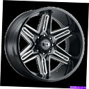 ホイール 4本セット 24x12 Vision 363 Razor Gloss Black Milled Spoke Wheels 8x6.5(-51mm)セット4セット 24x12 Vision 363 Razor Gloss Black Milled Spoke Wheels 8x6.5 (-51mm) Set of 4