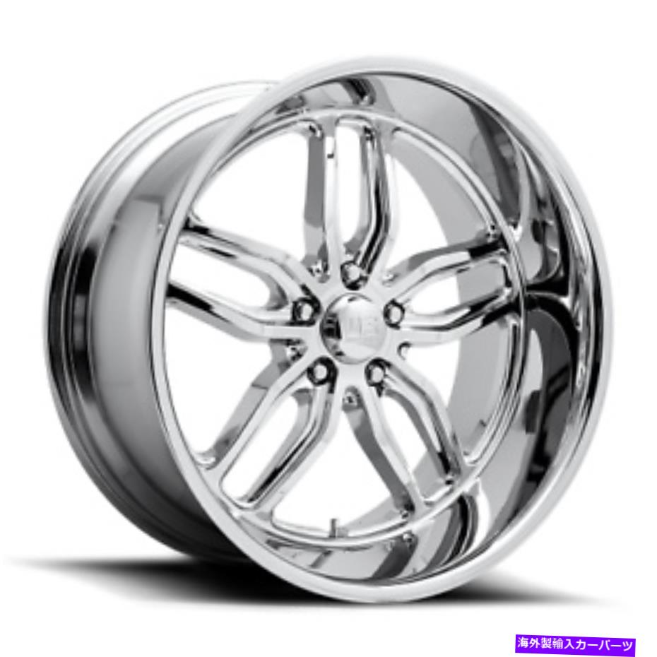 ホイール　4本セット 22x8.5 US Mags U127 CTEN CHROME WHEELS 5x5（1mm）セット4のセット 22x8.5 US Mags U127 CTEN Chrome Wheels 5x5 (1mm) Set of 4