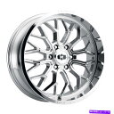 ホイール 4本セット 22x10 Vision 402 Riot Chrome Wheels 6x135(-19mm)セット4 22x10 Vision 402 Riot Chrome Wheels 6x135 (-19mm) Set of 4(2)