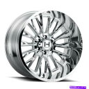 ホイール 4本セット 20x10敵対的なH114フューリーアーマーメッキ(クロム)ホイール6x135(-19mm)セット4 20x10 Hostile H114 Fury Armor Plated (Chrome) Wheels 6x135 (-19mm) Set of 4