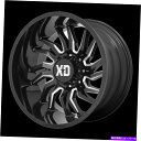 ホイール 4本セット 22x10 XDシリーズXD858テンショングロスブラックミリングホイール5x5.5(-18mm)セット4 22x10 XD Series...
