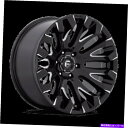 ホイール 4本セット 20x10燃料オフロードD828地震グロスブラックミリングホイール5x5.5(-18mm)セット4セット 20x10 Fuel Off-Road D828 Quake Gloss Black Milled Wheels 5x5.5 (-18mm) Set of 4