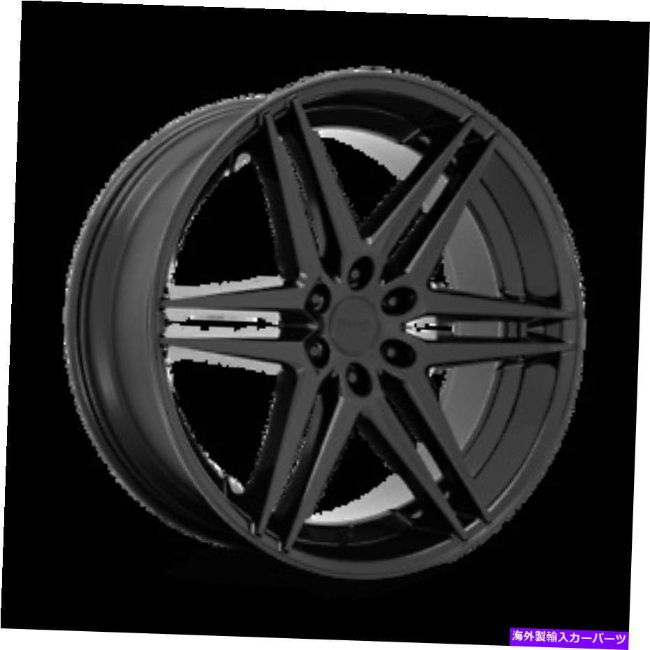 ホイール　4本セット 24x10ダブ1PC S268汚れた犬オール光沢のある黒いホイール6x135（30mm）セット4 24x10 DUB 1PC S268 DIRTY DOG All Glossy Black Wheels 6x135 (30mm) Set of 4