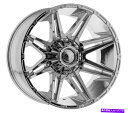 ホイール 4本セット 22x12 XFオフロードXF-220クロムホイール6x135/6x5.5(-44mm)セット4 22x12 XF Off-Road XF-220 Chrome Wheels 6x135/6x5.5 (-44mm) Set of 4(2)