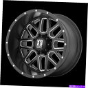 ホイール　4本セット 22x10 XDシリーズXD820ブラックミリングホイール6x135（-24mm）セット4 22x10 XD Series XD820 Black Milled Wheels 6x135 (-24mm) Set of 4