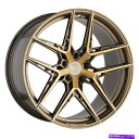 ホイール 4本セット 20x10.5 xo luxury cairo bronze w/brush bronzeフェイスホイール5x108(25mm)セット4の...
