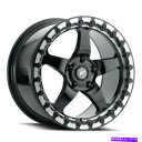 ホイール 4本セット 17x10 forgestar f001 d5ビードロックグロスブラックマッハホイール5x120(45mm)セット4 17x10 Forgestar F001 D5 BEADLOCK Gloss Black Mach Wheels 5x120 (45mm) Set of 4(2)