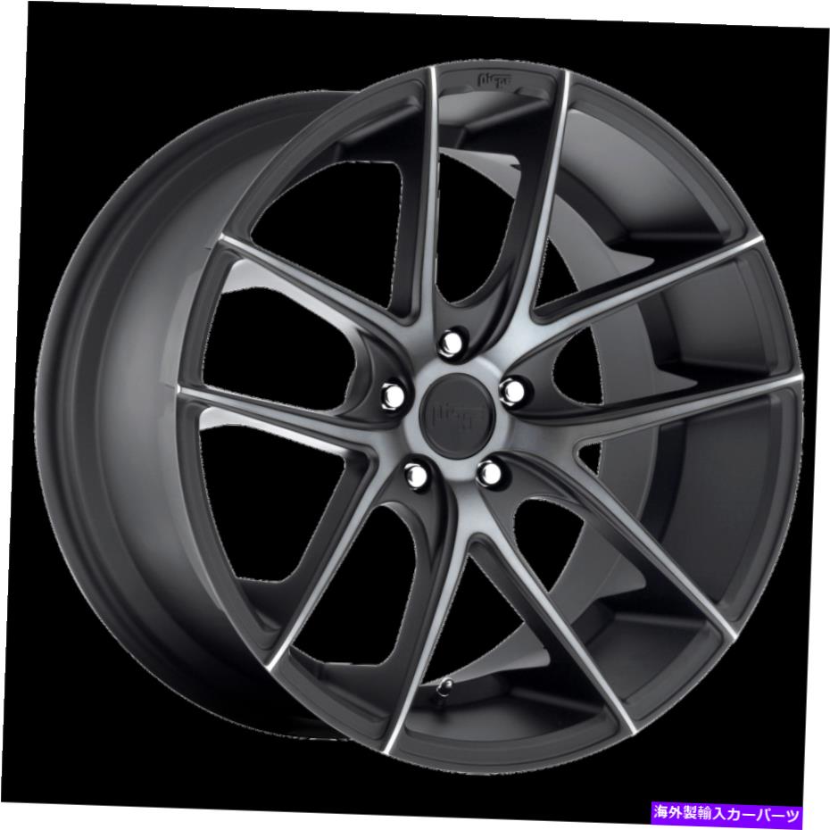 ホイール　4本セット 20x10ニッチ1PC M130タルガマットブラックホイール5x112（40mm）セット4 20x10 Niche 1pc M130 TARGA MATTE BLACK Wheel 5x112 (40mm) Set of 4