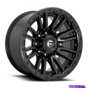 ホイール 4本セット 22x10 D679 Fuel Rebel Matteブラックホイール8x170(-18mm)4のセット 22x10 D679 Fuel ...
