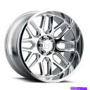 ホイール 4本セット 22x12敵対的なH120バルカンアーマーメッキ(クロム)ホイール6x5.5(-44mm)セット4 22x12 Hostile H120 ...