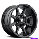 ホイール 4本セット (4)17 "燃料ホイールD575カプラーグロスブラックオフロードリム(B43) (4) 17" Fuel Wheels D575 Coupler Gloss Black Off Road Rims (B43)