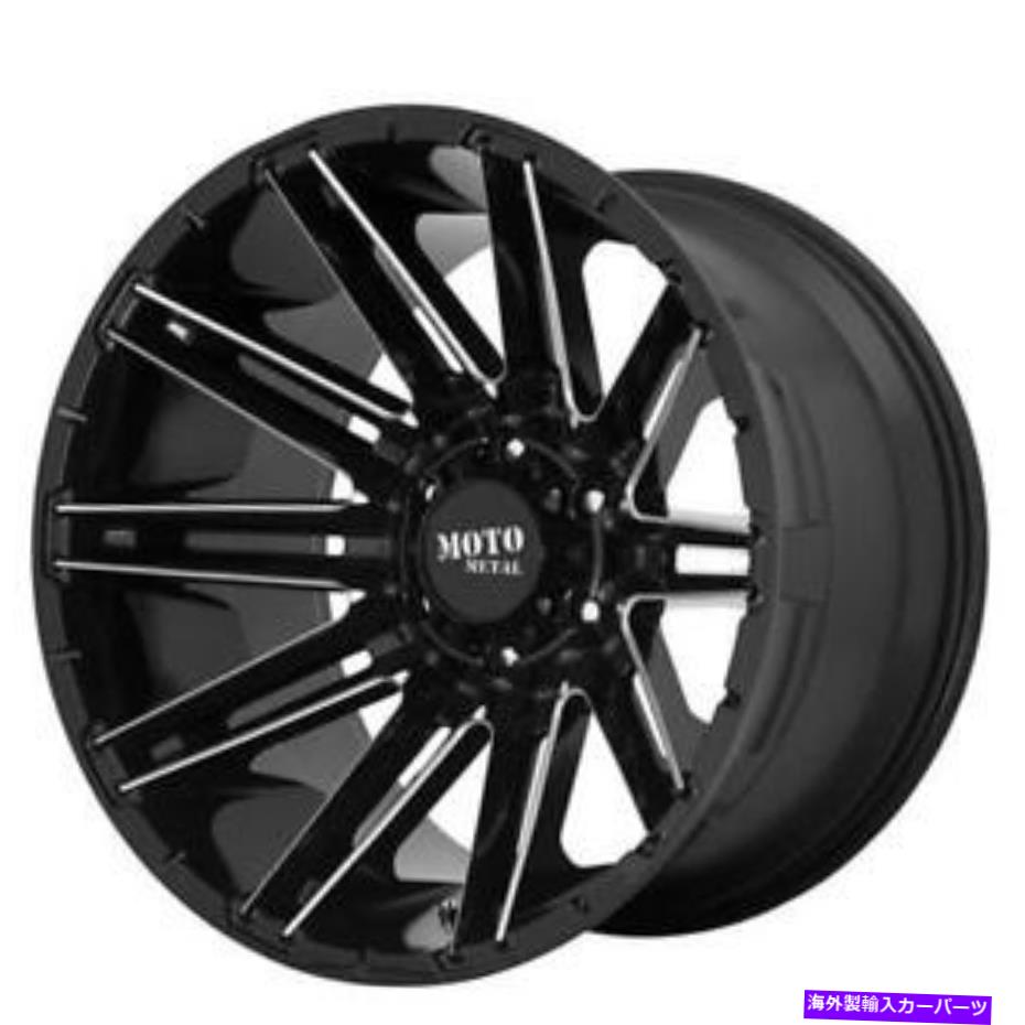 (4) 20x9" Moto Metal Wheels MO998 Kraken Gloss Black Milled Off Road Rims(B43)カテゴリホイール　4本セット状態新品メーカー車種発送詳細全国一律 送料無料 （※北海道、沖縄、離島は省く）商品詳細輸入商品の為、英語表記となります。Condition: NewAVAILABLE SIZES: 20x9BOLT PATTERN: 5 Lugs / 6 Lugs / 8 Lugs (According to Vehicle)OFFSET: -44mm / -18mm / 0mm (Accordiing to Vehicle)QUANTITY: 4 pcs (1 set)LUGS and LOCKS: Not IncludedBrand: Moto MetalManufacturer Part Number: MO998 KrakenSurface Finish: Gloss Black Milled《ご注文前にご確認ください》■海外輸入品の為、NC・NRでお願い致します。■取り付け説明書は基本的に付属しておりません。お取付に関しましては専門の業者様とご相談お願いいたします。■通常2〜4週間でのお届けを予定をしておりますが、天候、通関、国際事情により輸送便の遅延が発生する可能性や、仕入・輸送費高騰や通関診査追加等による価格のご相談の可能性もございますことご了承いただいております。■海外メーカーの注文状況次第では在庫切れの場合もございます。その場合は弊社都合にてキャンセルとなります。■配送遅延、商品違い等によってお客様に追加料金が発生した場合や取付け時に必要な加工費や追加部品等の、商品代金以外の弊社へのご請求には一切応じかねます。■弊社は海外パーツの輸入販売業のため、製品のお取り付けや加工についてのサポートは行っておりません。専門店様と解決をお願いしております。■大型商品に関しましては、配送会社の規定により個人宅への配送が困難な場合がございます。その場合は、会社や倉庫、最寄りの営業所での受け取りをお願いする場合がございます。■輸入消費税が追加課税される場合もございます。その場合はお客様側で輸入業者へ輸入消費税のお支払いのご負担をお願いする場合がございます。■商品説明文中に英語にて”保証”関する記載があっても適応はされませんのでご了承ください。■海外倉庫から到着した製品を、再度国内で検品を行い、日本郵便または佐川急便にて発送となります。■初期不良の場合は商品到着後7日以内にご連絡下さいませ。■輸入商品のためイメージ違いやご注文間違い当のお客様都合ご返品はお断りをさせていただいておりますが、弊社条件を満たしている場合はご購入金額の30％の手数料を頂いた場合に限りご返品をお受けできる場合もございます。(ご注文と同時に商品のお取り寄せが開始するため)（30％の内訳は、海外返送費用・関税・消費全負担分となります）■USパーツの輸入代行も行っておりますので、ショップに掲載されていない商品でもお探しする事が可能です。お気軽にお問い合わせ下さいませ。[輸入お取り寄せ品においてのご返品制度・保証制度等、弊社販売条件ページに詳細の記載がございますのでご覧くださいませ]&nbsp;