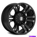 ホイール　4本セット （4）20x9 XDホイールXD778モンスターマットブラックリム（B42） (4) 20x9 XD Wheels XD778 Monster Matte Black Rims (B42)