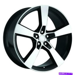 ホイール　4本セット （4）20 "SSカマロホイールFR 30ブラック機械加工OEMレプリカリム（B5） (4) 20" SS Camaro Wheels FR 30 Black Machined OEM Replica Rims(B5)