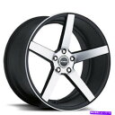 ホイール　4本セット （4）22 "StradaWheels Perfetto Gloss Black Machined Rims（B41） (4) 22" Strada Wheels Perfetto Gloss Black Machined Rims(B41)