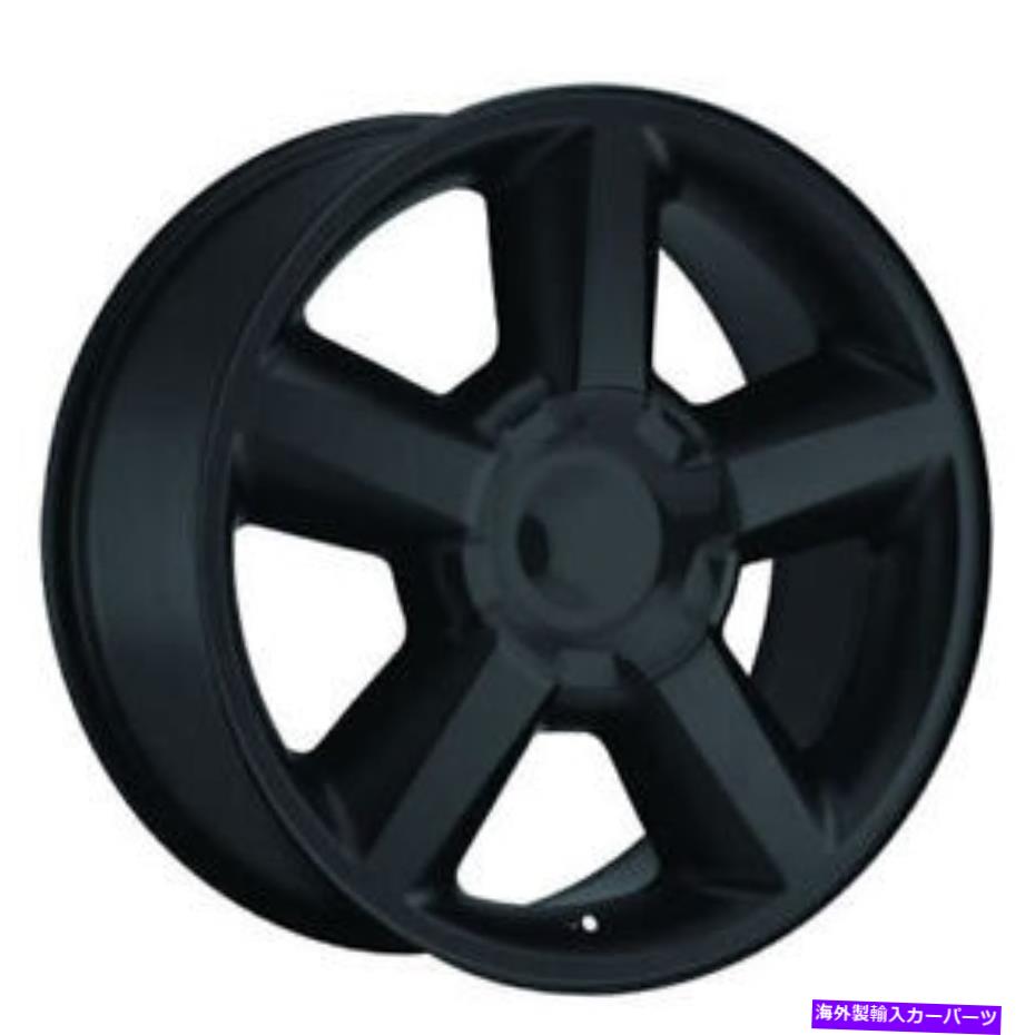 (4) 22" Chevy Tahoe Wheels FR 31 Satin Black OEM Replica Rims(B1)カテゴリホイール　4本セット状態新品メーカー車種発送詳細全国一律 送料無料 （※北海道、沖縄、離島は省く）商品詳細輸入商品の為、英語表記となります。Condition: NewAVAILABLE SIZES: 22x9BOLT PATTERN: 6x139OFFSET: +31mmQUANTITY: 4 pcs (1 set)LUGS and LOCKS: Not IncludedBrand: OEM ReplicaType: FR 31 - 2007 Chevy TahoeManufacturer Part Number: OEM ReplicaOEM024-2Surface Finish: Satin Black《ご注文前にご確認ください》■海外輸入品の為、NC・NRでお願い致します。■取り付け説明書は基本的に付属しておりません。お取付に関しましては専門の業者様とご相談お願いいたします。■通常2〜4週間でのお届けを予定をしておりますが、天候、通関、国際事情により輸送便の遅延が発生する可能性や、仕入・輸送費高騰や通関診査追加等による価格のご相談の可能性もございますことご了承いただいております。■海外メーカーの注文状況次第では在庫切れの場合もございます。その場合は弊社都合にてキャンセルとなります。■配送遅延、商品違い等によってお客様に追加料金が発生した場合や取付け時に必要な加工費や追加部品等の、商品代金以外の弊社へのご請求には一切応じかねます。■弊社は海外パーツの輸入販売業のため、製品のお取り付けや加工についてのサポートは行っておりません。専門店様と解決をお願いしております。■大型商品に関しましては、配送会社の規定により個人宅への配送が困難な場合がございます。その場合は、会社や倉庫、最寄りの営業所での受け取りをお願いする場合がございます。■輸入消費税が追加課税される場合もございます。その場合はお客様側で輸入業者へ輸入消費税のお支払いのご負担をお願いする場合がございます。■商品説明文中に英語にて”保証”関する記載があっても適応はされませんのでご了承ください。■海外倉庫から到着した製品を、再度国内で検品を行い、日本郵便または佐川急便にて発送となります。■初期不良の場合は商品到着後7日以内にご連絡下さいませ。■輸入商品のためイメージ違いやご注文間違い当のお客様都合ご返品はお断りをさせていただいておりますが、弊社条件を満たしている場合はご購入金額の30％の手数料を頂いた場合に限りご返品をお受けできる場合もございます。(ご注文と同時に商品のお取り寄せが開始するため)（30％の内訳は、海外返送費用・関税・消費全負担分となります）■USパーツの輸入代行も行っておりますので、ショップに掲載されていない商品でもお探しする事が可能です。お気軽にお問い合わせ下さいませ。[輸入お取り寄せ品においてのご返品制度・保証制度等、弊社販売条件ページに詳細の記載がございますのでご覧くださいませ]&nbsp;