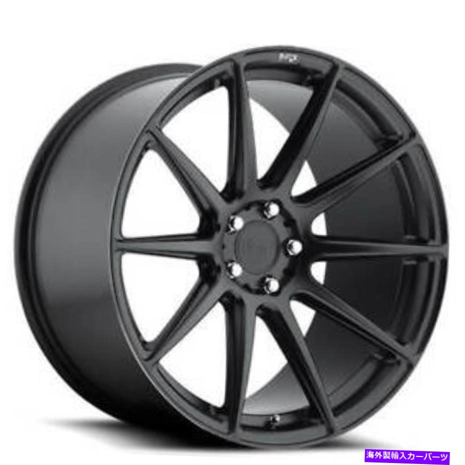 ホイール　4本セット （4）20 "ニッチホイールM147エッセンマットブラックリム（B42） (4) 20" Niche Wheels M147 Essen Matte Black Rims(B42)