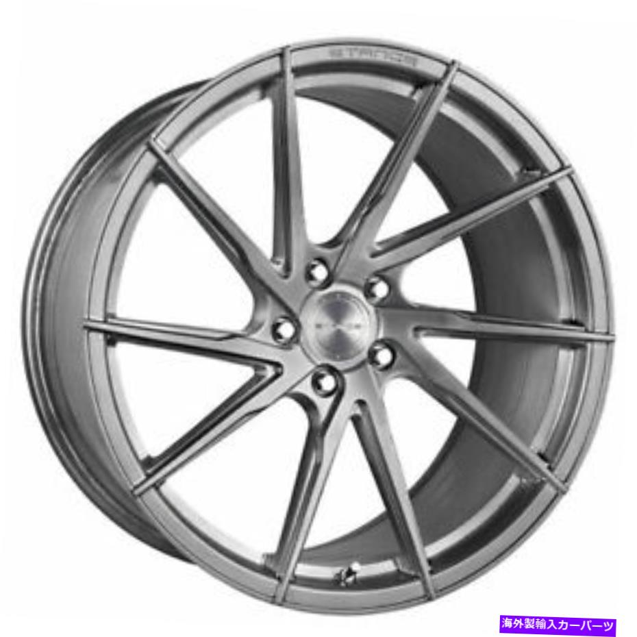 (4) 19" Staggered Stance Wheels SF01 Brush Titanium Rims (B31)カテゴリホイール　4本セット状態新品メーカー車種発送詳細全国一律 送料無料 （※北海道、沖縄、離島は省く）商品詳細輸入商品の為、英語表記となります。Condition: NewSIZES: Front : 19x8.5 Rear : 19x9.5/19x10BOLT PATTERN: 5x108/5x110/5x112/5x114/5x115/5x120/5x127/5x130OFFSET: Low to High (According to Vehicle)QUANTITY: 4 pcs (1 set)LUGS and LOCKS: Not IncludedBrand: StanceType: SF01Manufacturer Part Number: StanceSTC018-2Surface Finish: Brush Titanium《ご注文前にご確認ください》■海外輸入品の為、NC・NRでお願い致します。■取り付け説明書は基本的に付属しておりません。お取付に関しましては専門の業者様とご相談お願いいたします。■通常2〜4週間でのお届けを予定をしておりますが、天候、通関、国際事情により輸送便の遅延が発生する可能性や、仕入・輸送費高騰や通関診査追加等による価格のご相談の可能性もございますことご了承いただいております。■海外メーカーの注文状況次第では在庫切れの場合もございます。その場合は弊社都合にてキャンセルとなります。■配送遅延、商品違い等によってお客様に追加料金が発生した場合や取付け時に必要な加工費や追加部品等の、商品代金以外の弊社へのご請求には一切応じかねます。■弊社は海外パーツの輸入販売業のため、製品のお取り付けや加工についてのサポートは行っておりません。専門店様と解決をお願いしております。■大型商品に関しましては、配送会社の規定により個人宅への配送が困難な場合がございます。その場合は、会社や倉庫、最寄りの営業所での受け取りをお願いする場合がございます。■輸入消費税が追加課税される場合もございます。その場合はお客様側で輸入業者へ輸入消費税のお支払いのご負担をお願いする場合がございます。■商品説明文中に英語にて”保証”関する記載があっても適応はされませんのでご了承ください。■海外倉庫から到着した製品を、再度国内で検品を行い、日本郵便または佐川急便にて発送となります。■初期不良の場合は商品到着後7日以内にご連絡下さいませ。■輸入商品のためイメージ違いやご注文間違い当のお客様都合ご返品はお断りをさせていただいておりますが、弊社条件を満たしている場合はご購入金額の30％の手数料を頂いた場合に限りご返品をお受けできる場合もございます。(ご注文と同時に商品のお取り寄せが開始するため)（30％の内訳は、海外返送費用・関税・消費全負担分となります）■USパーツの輸入代行も行っておりますので、ショップに掲載されていない商品でもお探しする事が可能です。お気軽にお問い合わせ下さいませ。[輸入お取り寄せ品においてのご返品制度・保証制度等、弊社販売条件ページに詳細の記載がございますのでご覧くださいませ]&nbsp;