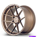ホイール 4本セット (4)20x9/20x12 "ずらしたフェラーダホイールF8-FR8マットブロンズリム(B1) (4) 20x9/20x12" Staggered Ferrada Wheels F8-FR8 Matte Bronze Rims (B1)