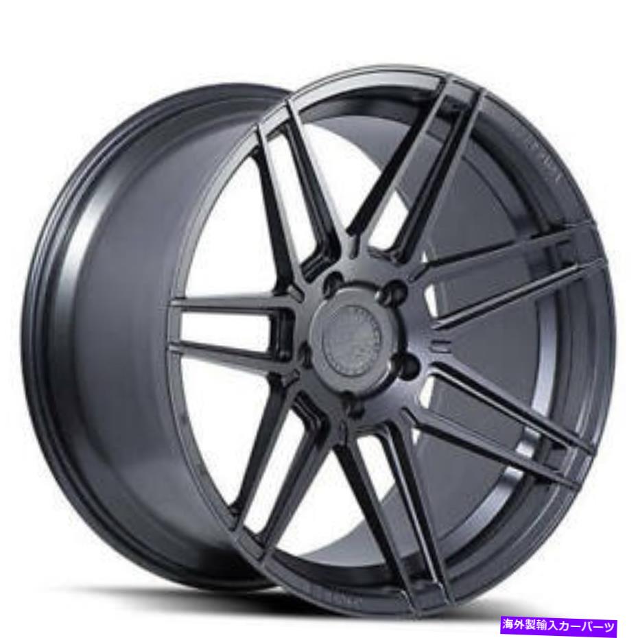 ホイール　4本セット （4）20x10.5 "フェラーダホイールF8-FR6マットグラファイトリム（B9） (4) 20x10.5" Ferrada Wheels F8-FR6 Matte Graphite Rims (B9)