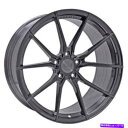 ホイール 4本セット (4)19/20 "ずらされためまいホイールrfs1.2チタンブラシ付きリム(b6) (4) 19/20" Staggered Vertini Wheels RFS1.2 Titanium Brushed Rims (B6)