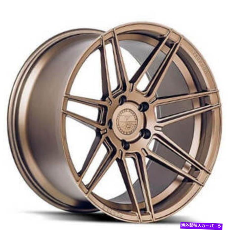 ホイール　4本セット （4）20x9/20x10.5 "ずらしたフェラーダホイールF8-FR6マットブロンズリム（B3） (4) 20x9/20x10.5" Staggered Ferrada Wheels F8-FR6 Matte Bronze Rims (B3)