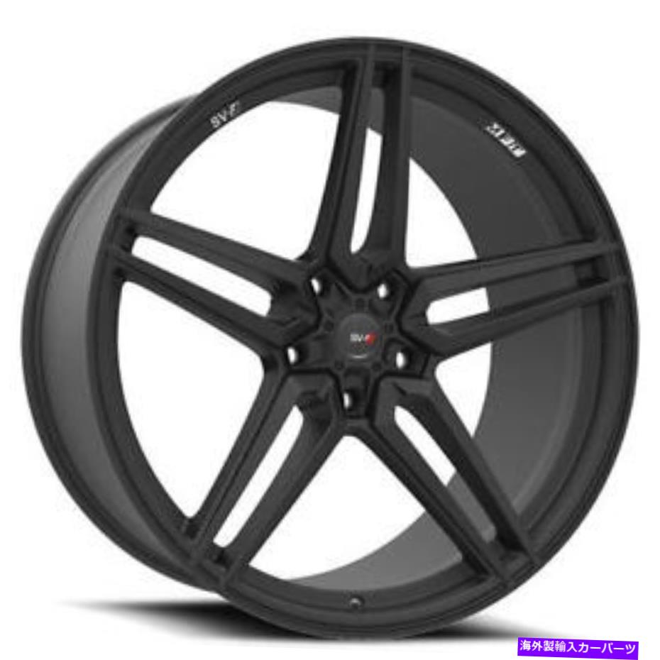 (4) 20" Savini Wheels SV-F3 Matte Black Rims (B5)カテゴリホイール　4本セット状態新品メーカー車種発送詳細全国一律 送料無料 （※北海道、沖縄、離島は省く）商品詳細輸入商品の為、英語表記となります。Condition: NewSIZES: 20x8.5/20x9/20x9.5BOLT PATTERN: 5X108/5X110/5x112/5x114/5x120/5x127/5x130OFFSET: Low to High (According to Vehicle)QUANTITY: 4 pcs (1 set)LUGS and LOCKS: Not IncludedBrand: SaviniType: SV-F3Manufacturer Part Number: SaviniSAV057-1Surface Finish: Matte Black《ご注文前にご確認ください》■海外輸入品の為、NC・NRでお願い致します。■取り付け説明書は基本的に付属しておりません。お取付に関しましては専門の業者様とご相談お願いいたします。■通常2〜4週間でのお届けを予定をしておりますが、天候、通関、国際事情により輸送便の遅延が発生する可能性や、仕入・輸送費高騰や通関診査追加等による価格のご相談の可能性もございますことご了承いただいております。■海外メーカーの注文状況次第では在庫切れの場合もございます。その場合は弊社都合にてキャンセルとなります。■配送遅延、商品違い等によってお客様に追加料金が発生した場合や取付け時に必要な加工費や追加部品等の、商品代金以外の弊社へのご請求には一切応じかねます。■弊社は海外パーツの輸入販売業のため、製品のお取り付けや加工についてのサポートは行っておりません。専門店様と解決をお願いしております。■大型商品に関しましては、配送会社の規定により個人宅への配送が困難な場合がございます。その場合は、会社や倉庫、最寄りの営業所での受け取りをお願いする場合がございます。■輸入消費税が追加課税される場合もございます。その場合はお客様側で輸入業者へ輸入消費税のお支払いのご負担をお願いする場合がございます。■商品説明文中に英語にて”保証”関する記載があっても適応はされませんのでご了承ください。■海外倉庫から到着した製品を、再度国内で検品を行い、日本郵便または佐川急便にて発送となります。■初期不良の場合は商品到着後7日以内にご連絡下さいませ。■輸入商品のためイメージ違いやご注文間違い当のお客様都合ご返品はお断りをさせていただいておりますが、弊社条件を満たしている場合はご購入金額の30％の手数料を頂いた場合に限りご返品をお受けできる場合もございます。(ご注文と同時に商品のお取り寄せが開始するため)（30％の内訳は、海外返送費用・関税・消費全負担分となります）■USパーツの輸入代行も行っておりますので、ショップに掲載されていない商品でもお探しする事が可能です。お気軽にお問い合わせ下さいませ。[輸入お取り寄せ品においてのご返品制度・保証制度等、弊社販売条件ページに詳細の記載がございますのでご覧くださいませ]&nbsp;