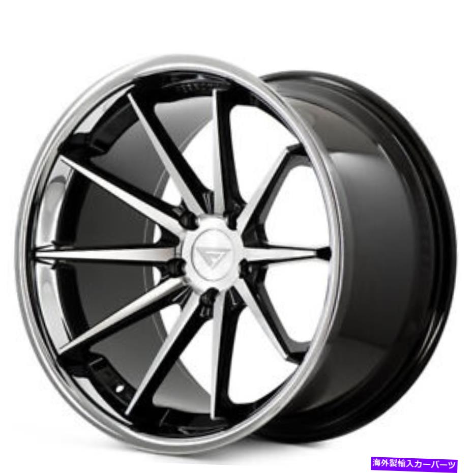 (4) 22x9.5" Ferrada Wheels FR4 Black Machined with Chrome Lip Rims (B1)カテゴリホイール　4本セット状態新品メーカー車種発送詳細全国一律 送料無料 （※北海道、沖縄、離島は省く）商品詳細輸入商品の為、英語表記となります。Condition: NewAVAILABLE SIZES: 22x9.5BOLT PATTERN: 5x108/5x112/5x114/5x115/5x120/5x130OFFSET: Low to High (According to Vehicle)QUANTITY: 4 pcs (1 set)LUGS and LOCKS: Not IncludedBrand: FerradaManufacturer Part Number: FerradaFR020-5Type: FR4Surface Finish: Black Machined with Chrome Lip《ご注文前にご確認ください》■海外輸入品の為、NC・NRでお願い致します。■取り付け説明書は基本的に付属しておりません。お取付に関しましては専門の業者様とご相談お願いいたします。■通常2〜4週間でのお届けを予定をしておりますが、天候、通関、国際事情により輸送便の遅延が発生する可能性や、仕入・輸送費高騰や通関診査追加等による価格のご相談の可能性もございますことご了承いただいております。■海外メーカーの注文状況次第では在庫切れの場合もございます。その場合は弊社都合にてキャンセルとなります。■配送遅延、商品違い等によってお客様に追加料金が発生した場合や取付け時に必要な加工費や追加部品等の、商品代金以外の弊社へのご請求には一切応じかねます。■弊社は海外パーツの輸入販売業のため、製品のお取り付けや加工についてのサポートは行っておりません。専門店様と解決をお願いしております。■大型商品に関しましては、配送会社の規定により個人宅への配送が困難な場合がございます。その場合は、会社や倉庫、最寄りの営業所での受け取りをお願いする場合がございます。■輸入消費税が追加課税される場合もございます。その場合はお客様側で輸入業者へ輸入消費税のお支払いのご負担をお願いする場合がございます。■商品説明文中に英語にて”保証”関する記載があっても適応はされませんのでご了承ください。■海外倉庫から到着した製品を、再度国内で検品を行い、日本郵便または佐川急便にて発送となります。■初期不良の場合は商品到着後7日以内にご連絡下さいませ。■輸入商品のためイメージ違いやご注文間違い当のお客様都合ご返品はお断りをさせていただいておりますが、弊社条件を満たしている場合はご購入金額の30％の手数料を頂いた場合に限りご返品をお受けできる場合もございます。(ご注文と同時に商品のお取り寄せが開始するため)（30％の内訳は、海外返送費用・関税・消費全負担分となります）■USパーツの輸入代行も行っておりますので、ショップに掲載されていない商品でもお探しする事が可能です。お気軽にお問い合わせ下さいませ。[輸入お取り寄せ品においてのご返品制度・保証制度等、弊社販売条件ページに詳細の記載がございますのでご覧くださいませ]&nbsp;