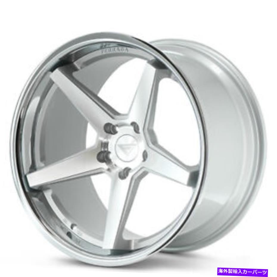 (4) 22x9" Ferrada Wheels FR3 Silver Machined with Chrome Lip Rims(B31)カテゴリホイール　4本セット状態新品メーカー車種発送詳細全国一律 送料無料 （※北海道、沖縄、離島は省く）商品詳細輸入商品の為、英語表記となります。Condition: NewAVAILABLE SIZES: 22x9BOLT PATTERN: 5x108/5x112/5x114/5x115/5x120/5x130OFFSET: Low to High (According to Vehicle)QUANTITY: 4 pcs (1 set)LUGS and LOCKS: Not IncludedBrand: FerradaManufacturer Part Number: FerradaFR013-5Type: FR3Surface Finish: Silver Machined with Chrome Lip《ご注文前にご確認ください》■海外輸入品の為、NC・NRでお願い致します。■取り付け説明書は基本的に付属しておりません。お取付に関しましては専門の業者様とご相談お願いいたします。■通常2〜4週間でのお届けを予定をしておりますが、天候、通関、国際事情により輸送便の遅延が発生する可能性や、仕入・輸送費高騰や通関診査追加等による価格のご相談の可能性もございますことご了承いただいております。■海外メーカーの注文状況次第では在庫切れの場合もございます。その場合は弊社都合にてキャンセルとなります。■配送遅延、商品違い等によってお客様に追加料金が発生した場合や取付け時に必要な加工費や追加部品等の、商品代金以外の弊社へのご請求には一切応じかねます。■弊社は海外パーツの輸入販売業のため、製品のお取り付けや加工についてのサポートは行っておりません。専門店様と解決をお願いしております。■大型商品に関しましては、配送会社の規定により個人宅への配送が困難な場合がございます。その場合は、会社や倉庫、最寄りの営業所での受け取りをお願いする場合がございます。■輸入消費税が追加課税される場合もございます。その場合はお客様側で輸入業者へ輸入消費税のお支払いのご負担をお願いする場合がございます。■商品説明文中に英語にて”保証”関する記載があっても適応はされませんのでご了承ください。■海外倉庫から到着した製品を、再度国内で検品を行い、日本郵便または佐川急便にて発送となります。■初期不良の場合は商品到着後7日以内にご連絡下さいませ。■輸入商品のためイメージ違いやご注文間違い当のお客様都合ご返品はお断りをさせていただいておりますが、弊社条件を満たしている場合はご購入金額の30％の手数料を頂いた場合に限りご返品をお受けできる場合もございます。(ご注文と同時に商品のお取り寄せが開始するため)（30％の内訳は、海外返送費用・関税・消費全負担分となります）■USパーツの輸入代行も行っておりますので、ショップに掲載されていない商品でもお探しする事が可能です。お気軽にお問い合わせ下さいませ。[輸入お取り寄せ品においてのご返品制度・保証制度等、弊社販売条件ページに詳細の記載がございますのでご覧くださいませ]&nbsp;