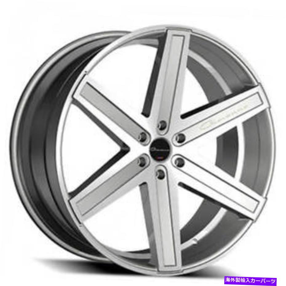 (4) 24" Giovanna Wheels Dramuno-6 Silver Machined Rims Fit Silverado (B3)カテゴリホイール　4本セット状態新品メーカー車種発送詳細全国一律 送料無料 （※北海道、沖縄、離島は省く）商品詳細輸入商品の為、英語表記となります。Condition: NewAVAILABLE SIZES: 24x10BOLT PATTERN: 5x115/5x120/6x135/6x139OFFSET: Low to High (According to Vehicle)QUANTITY: 4 pcs (1 set)LUGS and LOCKS: Not IncludedBrand: GiovannaType: Dramuno-6Manufacturer Part Number: GiovannaGV009-3Surface Finish: Silver Machined《ご注文前にご確認ください》■海外輸入品の為、NC・NRでお願い致します。■取り付け説明書は基本的に付属しておりません。お取付に関しましては専門の業者様とご相談お願いいたします。■通常2〜4週間でのお届けを予定をしておりますが、天候、通関、国際事情により輸送便の遅延が発生する可能性や、仕入・輸送費高騰や通関診査追加等による価格のご相談の可能性もございますことご了承いただいております。■海外メーカーの注文状況次第では在庫切れの場合もございます。その場合は弊社都合にてキャンセルとなります。■配送遅延、商品違い等によってお客様に追加料金が発生した場合や取付け時に必要な加工費や追加部品等の、商品代金以外の弊社へのご請求には一切応じかねます。■弊社は海外パーツの輸入販売業のため、製品のお取り付けや加工についてのサポートは行っておりません。専門店様と解決をお願いしております。■大型商品に関しましては、配送会社の規定により個人宅への配送が困難な場合がございます。その場合は、会社や倉庫、最寄りの営業所での受け取りをお願いする場合がございます。■輸入消費税が追加課税される場合もございます。その場合はお客様側で輸入業者へ輸入消費税のお支払いのご負担をお願いする場合がございます。■商品説明文中に英語にて”保証”関する記載があっても適応はされませんのでご了承ください。■海外倉庫から到着した製品を、再度国内で検品を行い、日本郵便または佐川急便にて発送となります。■初期不良の場合は商品到着後7日以内にご連絡下さいませ。■輸入商品のためイメージ違いやご注文間違い当のお客様都合ご返品はお断りをさせていただいておりますが、弊社条件を満たしている場合はご購入金額の30％の手数料を頂いた場合に限りご返品をお受けできる場合もございます。(ご注文と同時に商品のお取り寄せが開始するため)（30％の内訳は、海外返送費用・関税・消費全負担分となります）■USパーツの輸入代行も行っておりますので、ショップに掲載されていない商品でもお探しする事が可能です。お気軽にお問い合わせ下さいませ。[輸入お取り寄せ品においてのご返品制度・保証制度等、弊社販売条件ページに詳細の記載がございますのでご覧くださいませ]&nbsp;