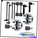 Wheel Hub Bearing 12PCホイールベアリングとハブタイロッドスウェイバーはダッジグランドキャラバンボイジャーに適合します 12Pc Wheel...