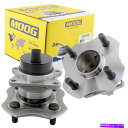 Wheel Hub Bearing トヨタエコーのためのムーグリアホイールベアリング&ハブペア2004-2006サイオンXA XA XB W/ABS MOOG Rear Wheel Bearing & Hub Pair For Toyota Echo 2004-2006 Scion XA XB W/ABS(2)
