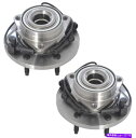 Wheel Hub Bearing 2つの新しいフロントドライバーと助手席のハイブハブとハマーのベアリングH3 W/ ABS F7 2 New Front Driver and Passenger Wheel Hub and Bearing for Hummer H3 w/ ABS F7(2)