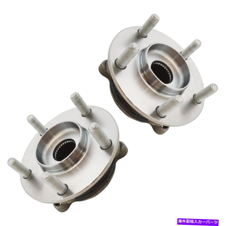 Wheel Hub Bearing TRQフロントホイールベアリング＆ハブアセンブリLH RHキットペアセット2マツダ6 CX-5 TRQ Front Wheel Bearing & Hub Assembly LH RH Kit Pair Set of 2 for Mazda 6 CX-5