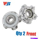 Wheel Hub Bearing 2001年から2004年のチェバレットトラッカーWJBのフロント数量2ホイールベアリングハブアセンブリ Front Qty 2 Wheel Bearing Hub Assembly for 2001-2004 Cheverolet Tracker WJB