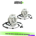 Wheel Hub Bearing 2008年から2011年のダッジグランドキャラバンFWDのリアペアホイールベアリングとハブアセンブリ Rear Pair W...
