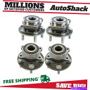 Wheel Hub Bearing Subaru Forester 2012-2014 Imprezaの前後のハブベアリングセット4 Front and Rear Wheel Hub Bearings Set of 4 for Subaru Forester 2012-2014 Impreza(2)
