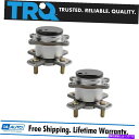 Wheel Hub Bearing TRQ 2PCリアホイールベアリング&ハブアセンブリセットLH&RHサイドホンダフィット TRQ 2pc Rear Wheel Bearing & Hub Assembly Set LH & RH Sides for Honda Fit(2)