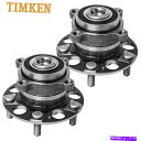 Wheel Hub Bearing 2014年9月9日のティムケン2後輪ハブベアリング2008-2012ホンダアコードCA Timken 2 Rear Whee...