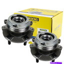 Wheel Hub Bearing 日産アルティマクエストムラーノパスファインダー5ラグ用のムーグフロントホイールベアリングハブセット MOOG Front Wheel Bearing Hub Set For Nissan Altima Quest Murano Pathfinder 5 Lug