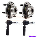 Wheel Hub Bearing Dodge Ram 1500 Front 2002-2005ホイールベアリングハブアセンブリ外側のネクタイロッドABS Fi...