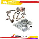 Water Pump タイミングチェーンキットタイミングカバーウォーターポンプフィット02-07シボレーGMCハマー3.5 4.2 Timing Chain K...