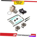 Water Pump タイミングチェーンキットセレノイドカムフェイザーウォーターオイルポンプフィット05-10フォード4.6トリトン Timing Chain ...