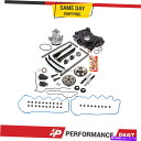 Water Pump タイミングチェーンキットVCTセレノイドカムフェイザーオイルオイルウォーターポンプ04-06フォード5.4L 24V Timing Cha...