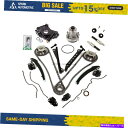 Water Pump タイミングチェーンキットVCTセレノイドカムフェイザーオイルウォーターポンプフィット04-10フォード5.4L 24V Timing Ch...