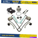 Water Pump タイミングチェーンキットセレノイドカムフェイザーウォーターオイルポンプフィット05-10フォードトリトン4.6 Timing Chain ...