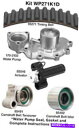Water Pump ウォーターポンプRWDを備えたエンジンタイミングベルトキット、オートトランスデイコWP271K1D Engine Timing Belt Kit with Water Pump-RWD, Auto Trans Dayco WP271K1D(2)