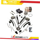 Water Pump タイミングチェーンキットVCTセレノイドカムフェイザーオイルウォーターポンプフィット04-10フォード5.4 Timing Chain K...