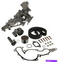 Water Pump ウォーターポンプゲートを備えたエンジンタイミングベルトキットTCKWP298 Engine Timing Belt Kit with Wa...
